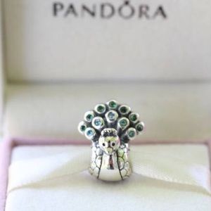 Authentic Pandora Peacock Charm